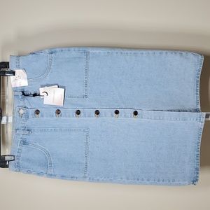 🆕️ Happily Grey Denim Skirt